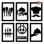 Playzia Wooden Wall Décor Items for Bedroom & Living Room