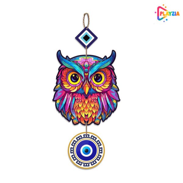 Playzia Designer Wooden Wall Hanging for Home Décor